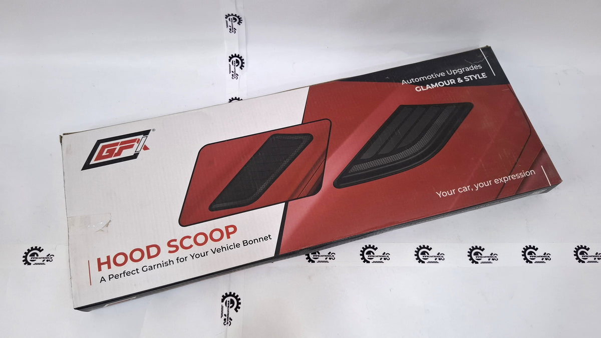 GFI Automotive Upgrades decorative hood scoop GFHS-005 - Left view
