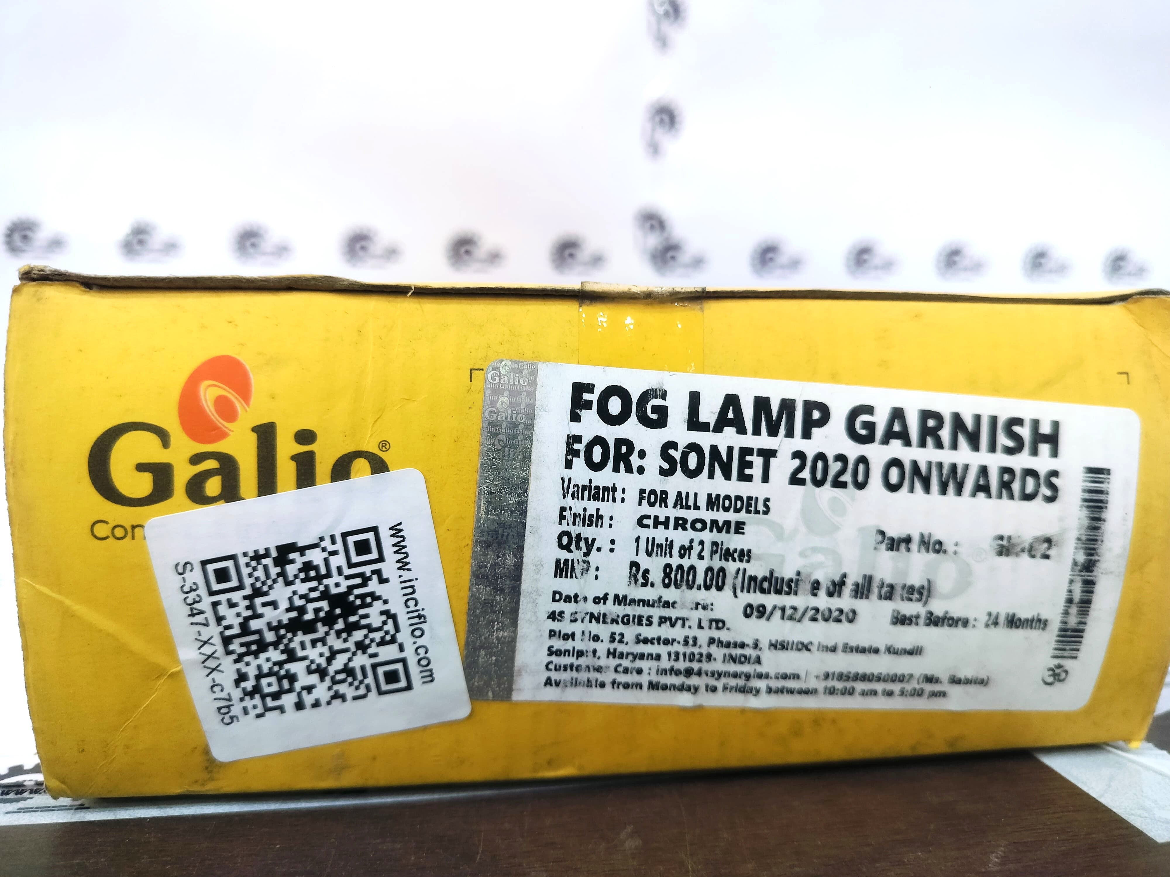GF Fog Lamp Garnish GK-02 - Left view