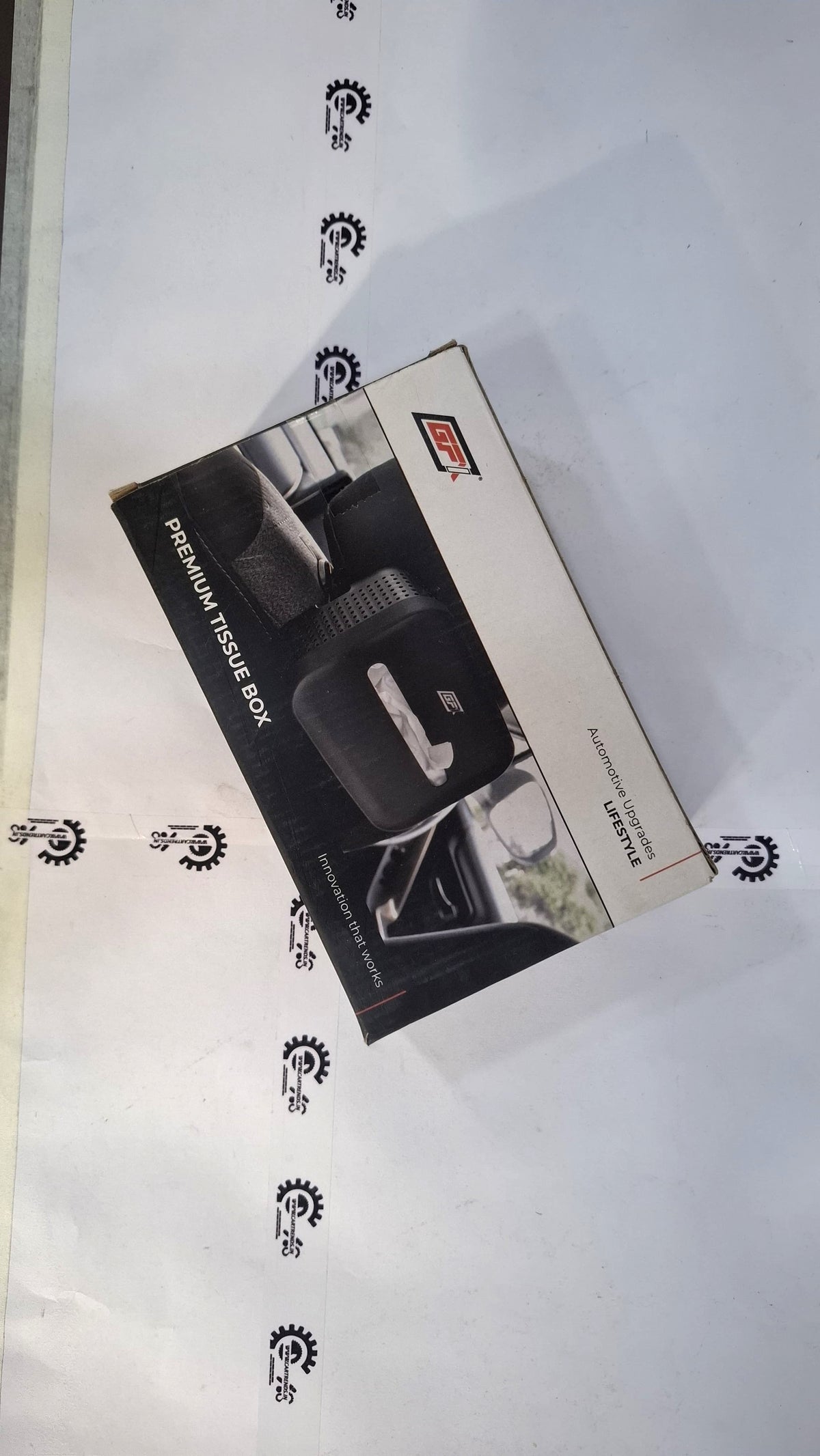 Galio Premium Tissue Box GFXU-051 - Left view
