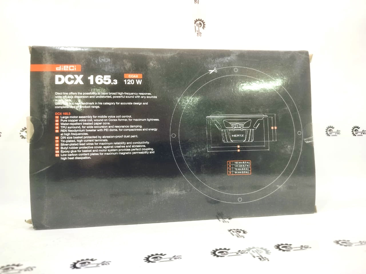 Hertz  Audio DCX 165.3 - Left view