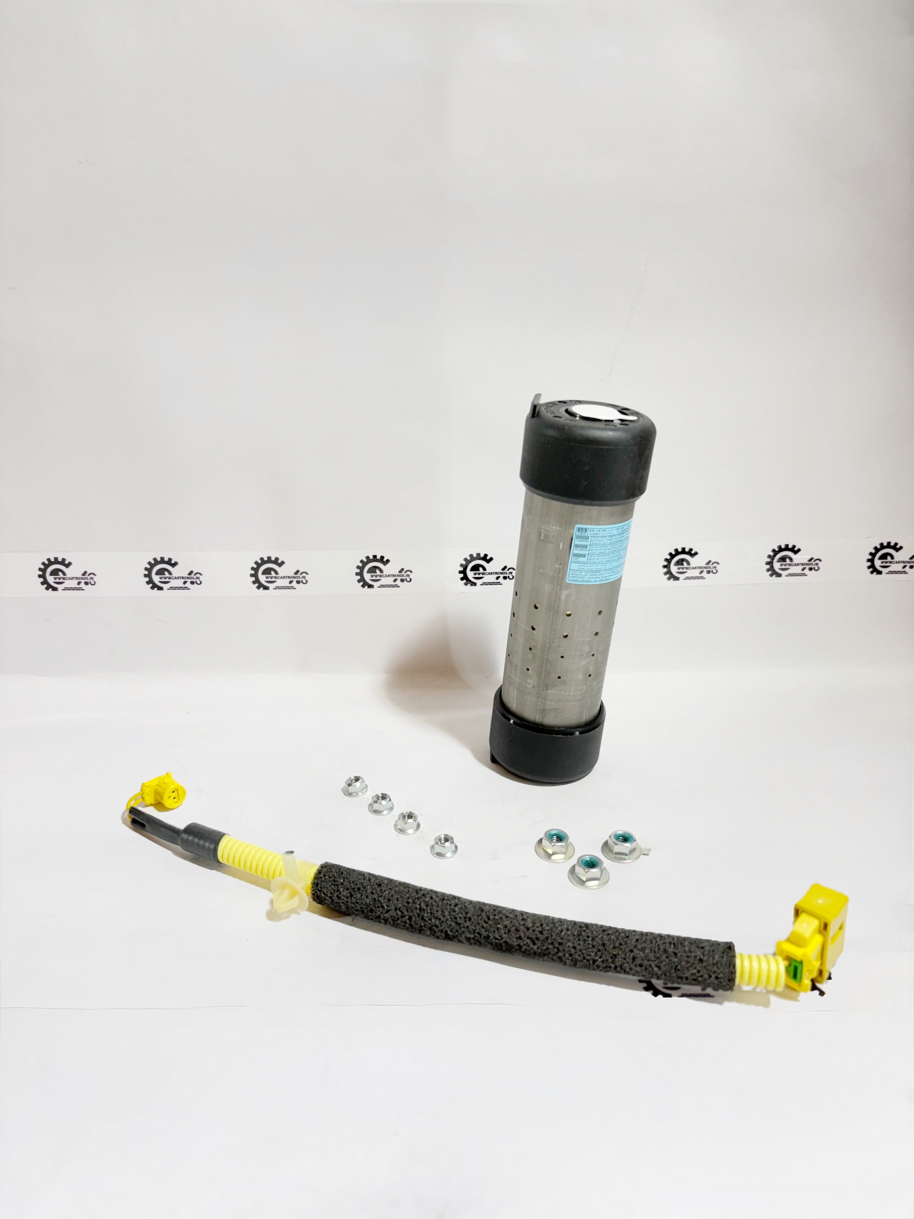 Honda KIT.AS inflator component, shown in front view, compatible with Honda vehicles, part number 04790SEL405.