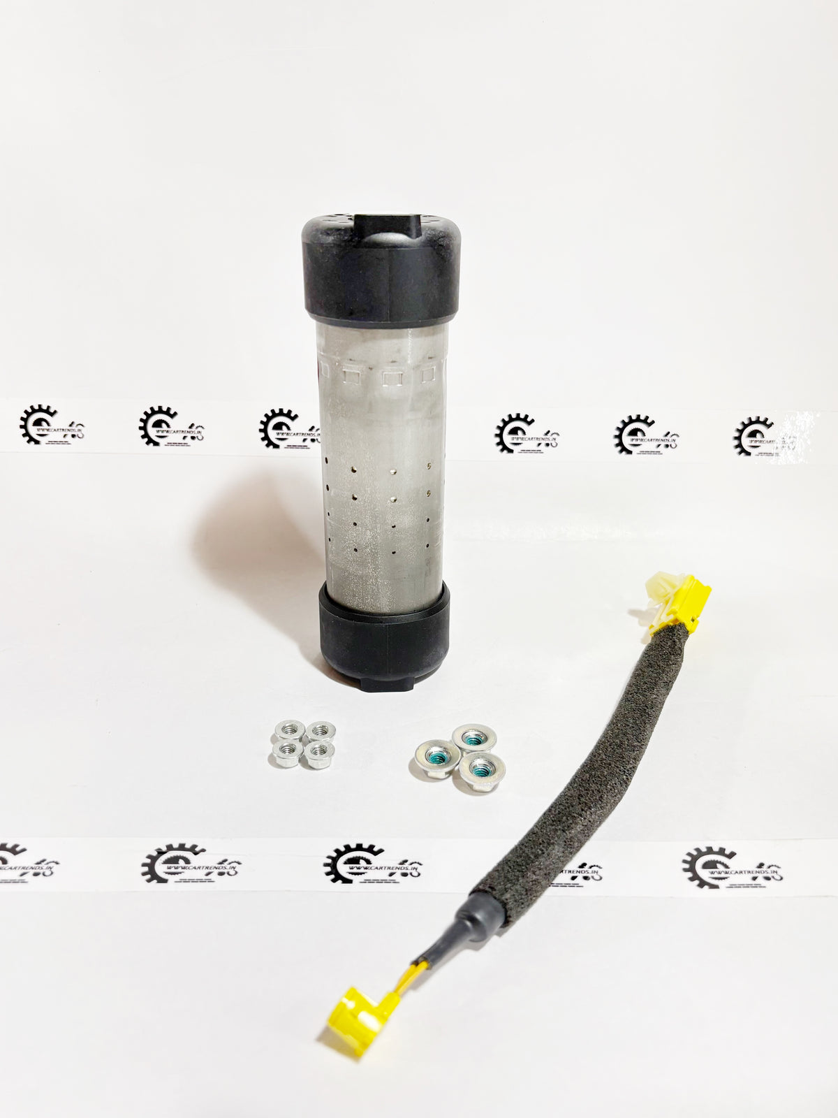 Honda KIT.AS Inflator C 04790SWA405 showing the front view of the compact inflator component for vehicle maintenance.