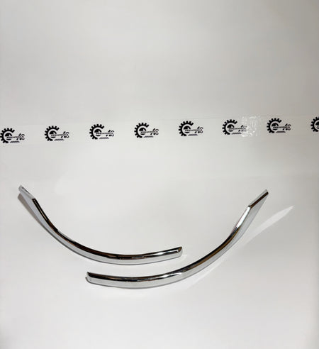 Honda door mirror garnish kit, front view showcasing the sleek chrome trim for a Honda vehicle's door mirror area.