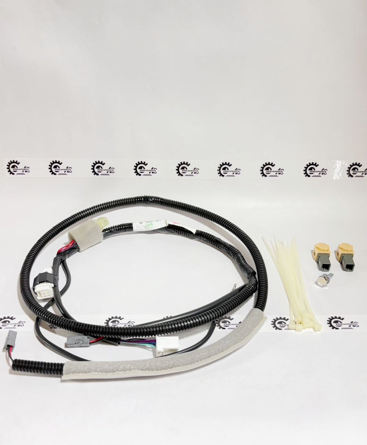 Honda KIT foot light 08E1031X700E installed on the left side of the vehicle, showing the LED illumination component.