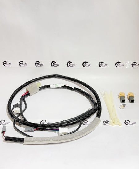 Honda KIT foot light 08E1031X700E installed on the left side of the vehicle, showing the LED illumination component.
