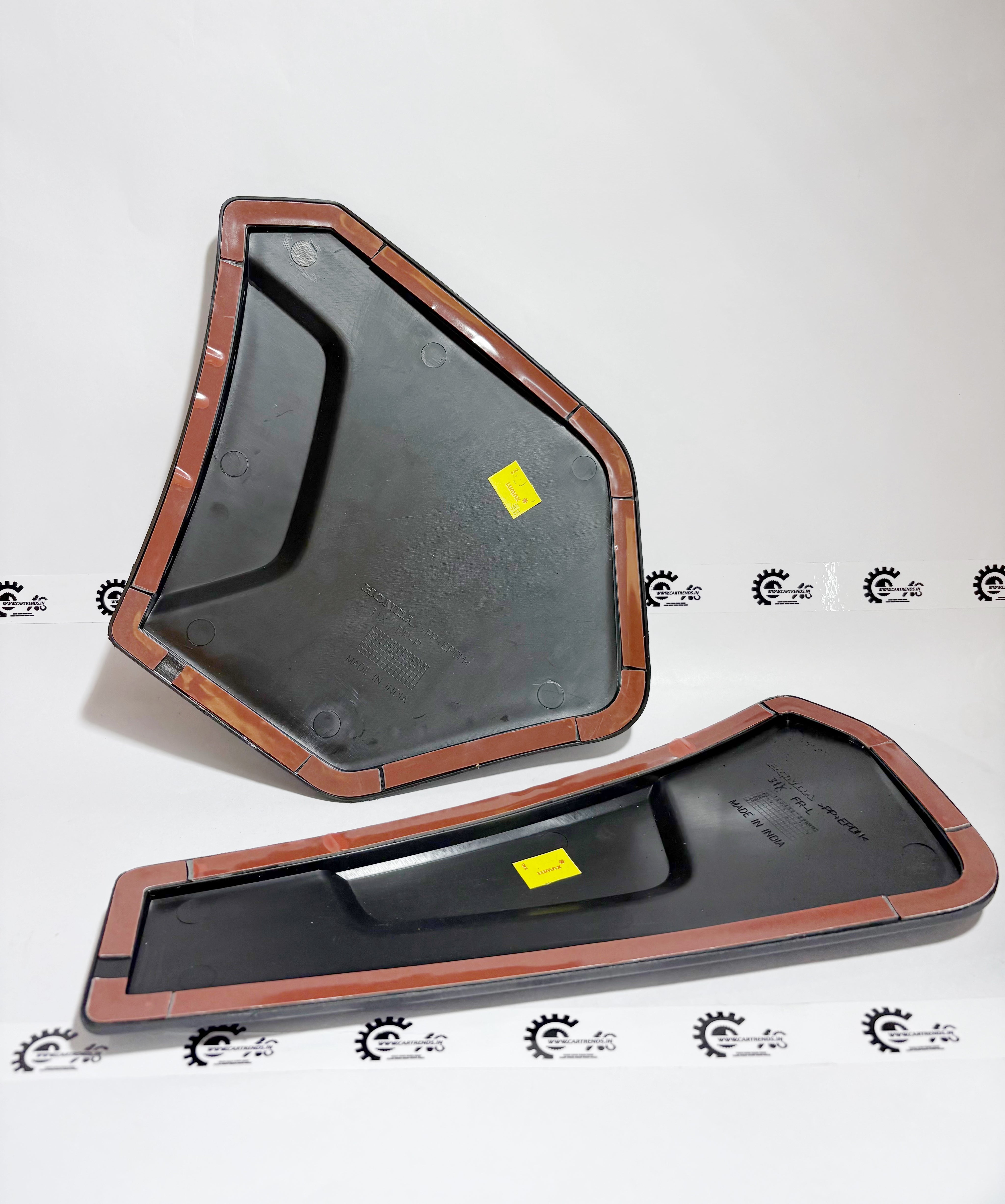 Honda bumper protector kit for front and rear, model 08P0331X700, shown on the back of the vehicle in the image.