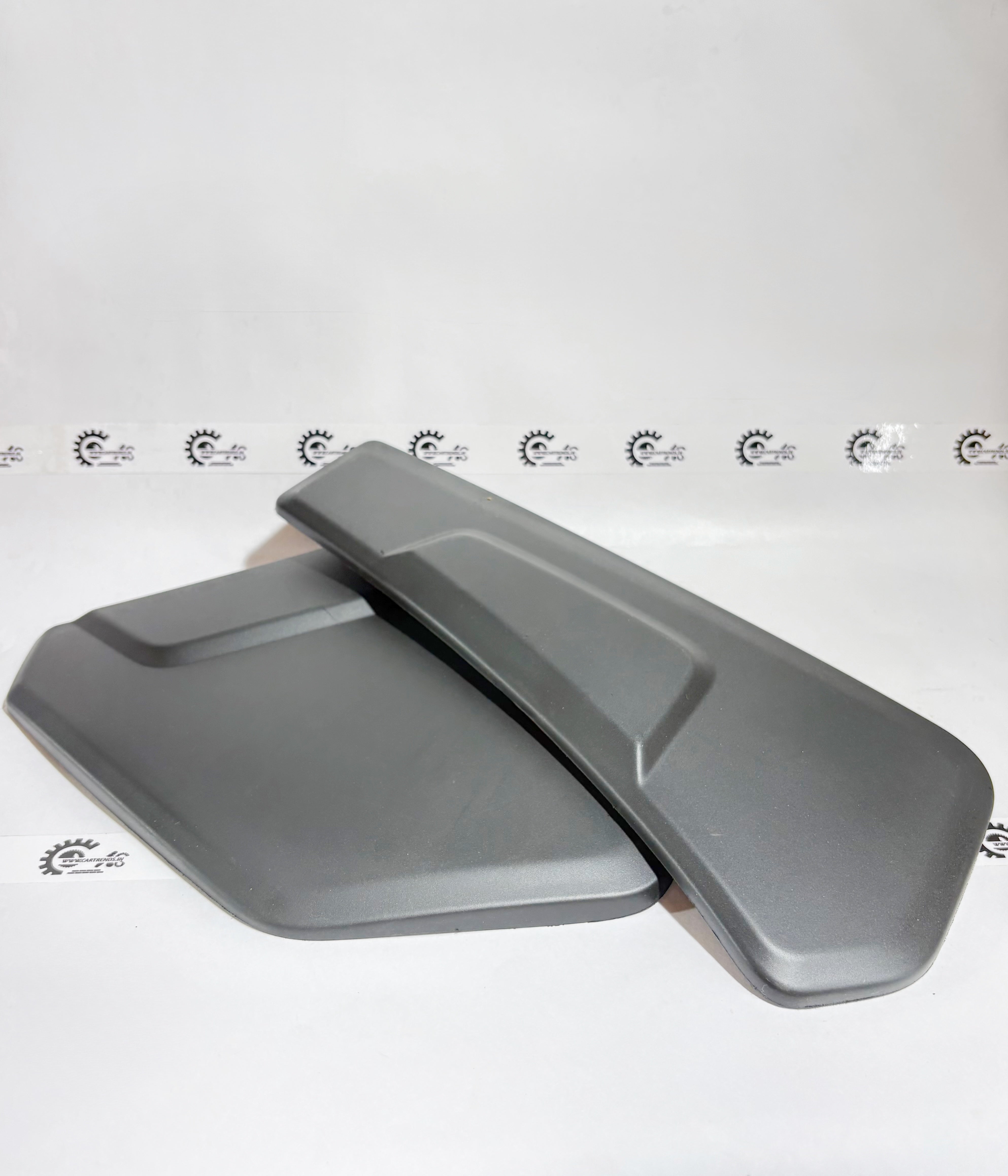 Honda bumper protector kit for front and rear, showing a close-up of the left side with protective padding and mounting hardware.