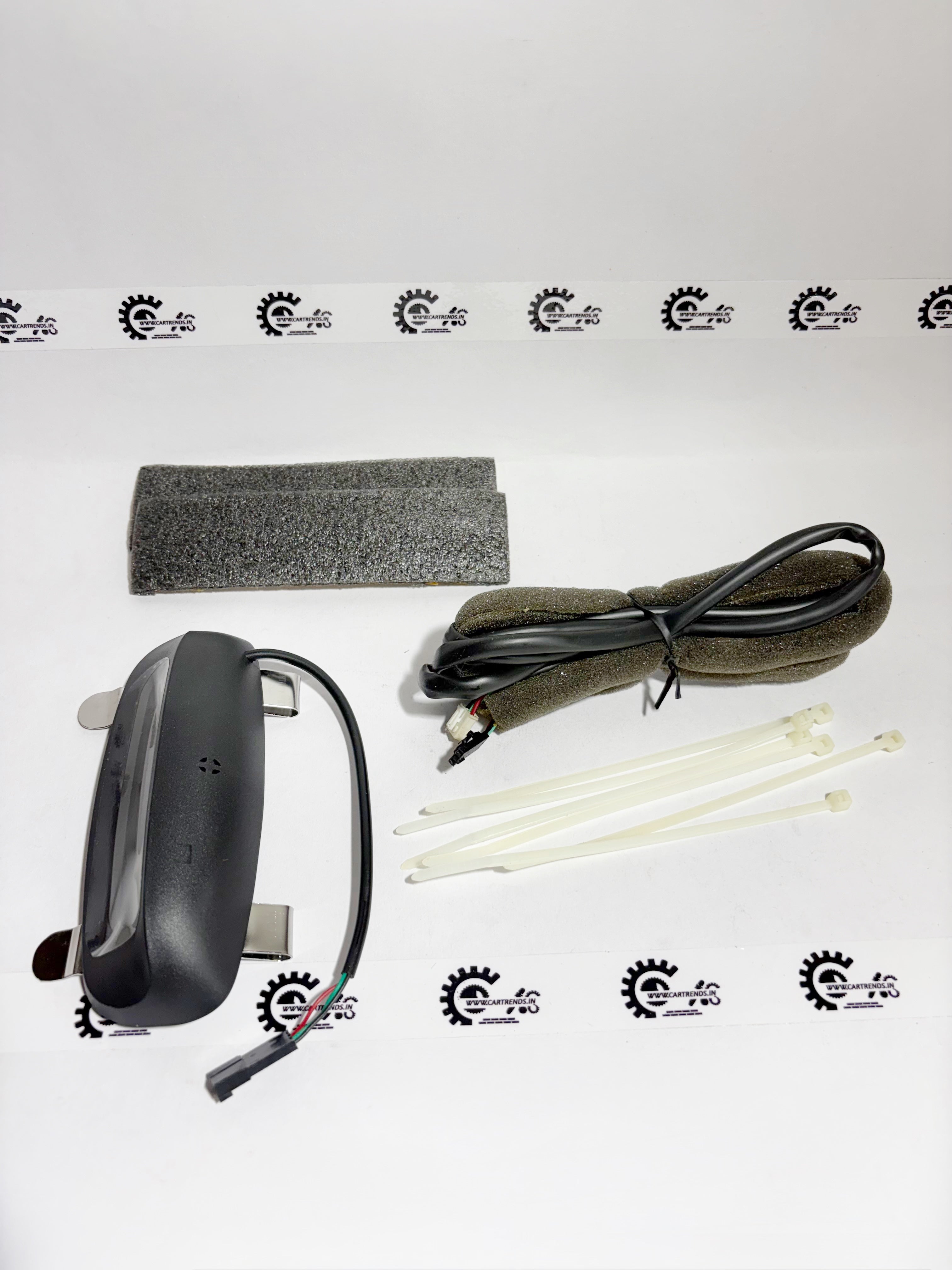 Honda LED roof display kit showing the left side with illuminated LED panel for vehicle customization and branding.