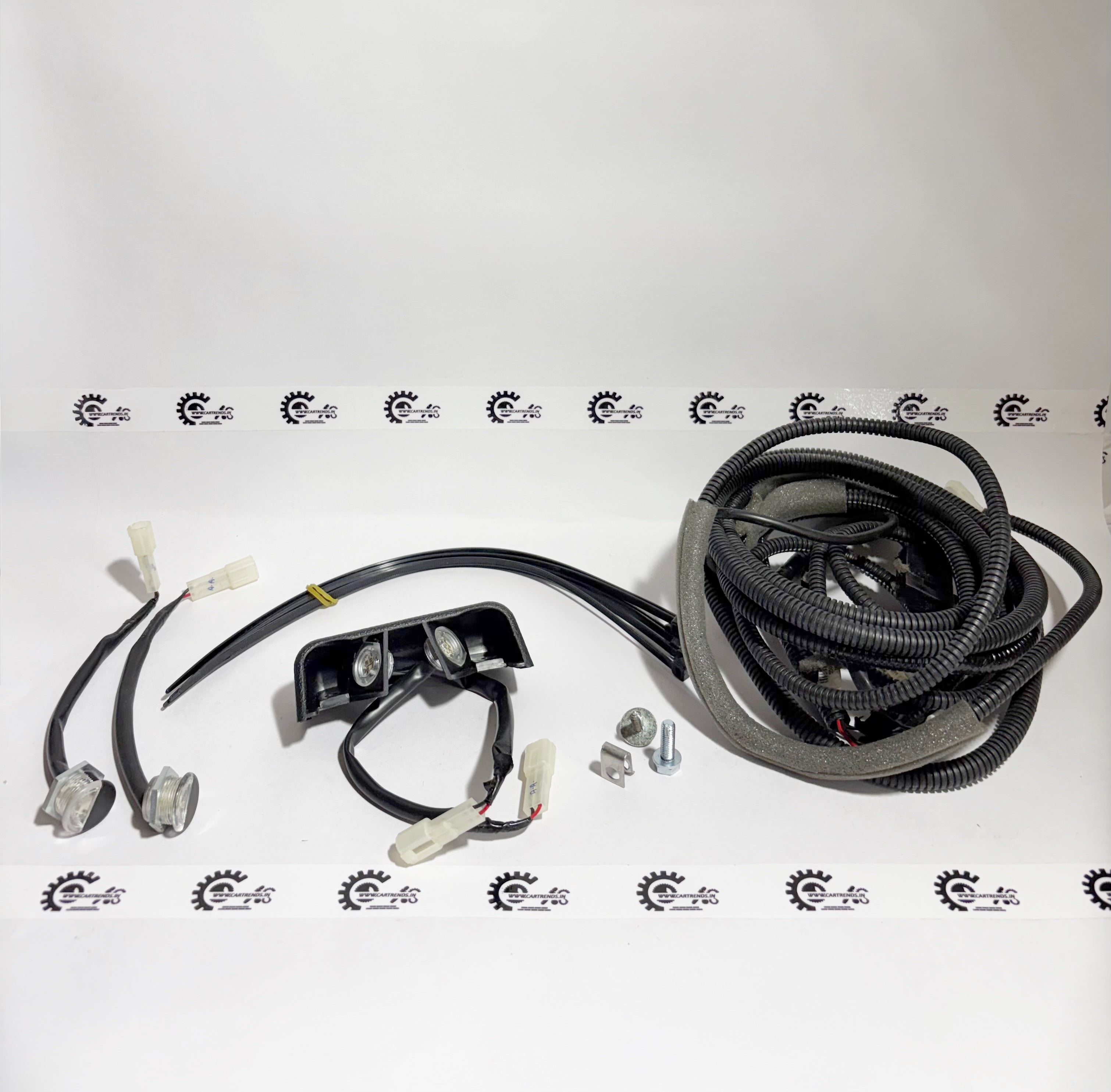 Honda leg room lamp kit, model 08E10PG4700B, installed in vehicle interior, showing the back view of the lamp assembly.