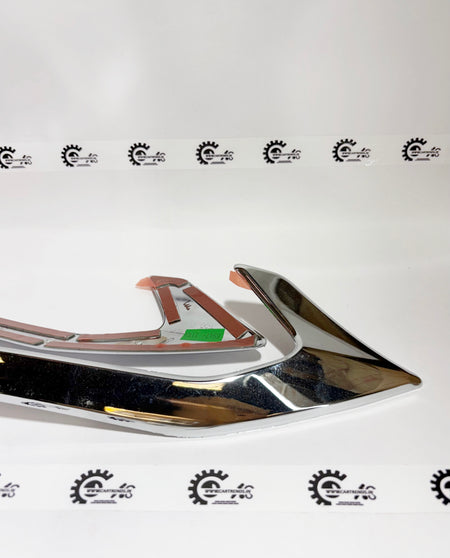 Honda tail lamp garnish kit, left side, for Honda vehicles, showcasing the sleek design and fit of the tail lamp trim piece.