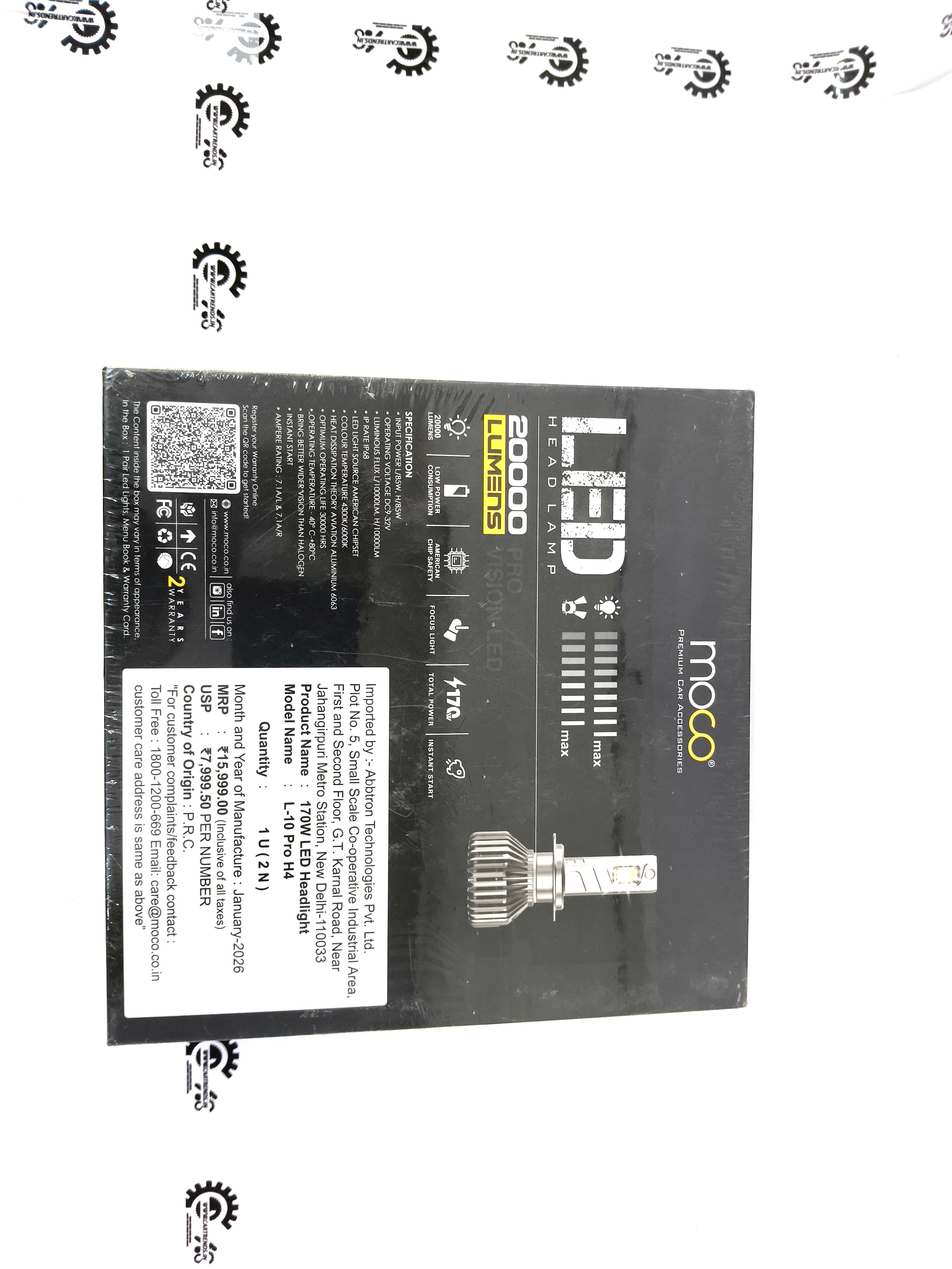 LED Headlamp L10 Pro - Left view