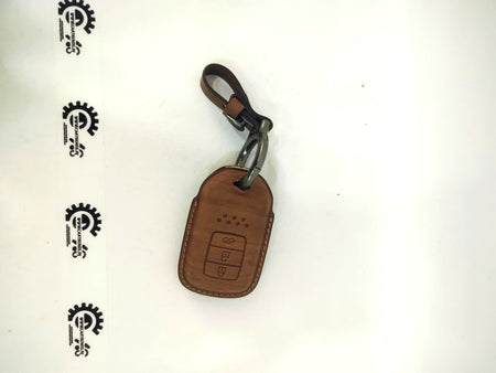 Luxe Series Key (Cover+ Chain) WDL-24 (3B) BROWN - Front view