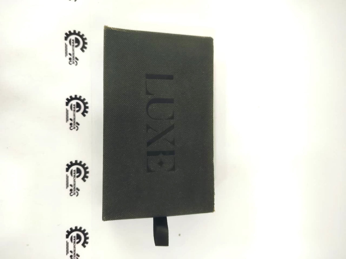 CarTrends Luxe Series Key (Cover+ Chain) WDL-73 (BLACK) - Left view