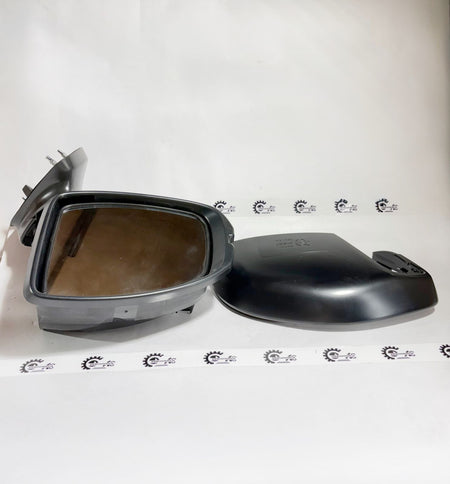 CarTrends left door mirror assembly for Honda Amaze, Brio, Br V, and Jazz, front view showing mirror and mounting details.