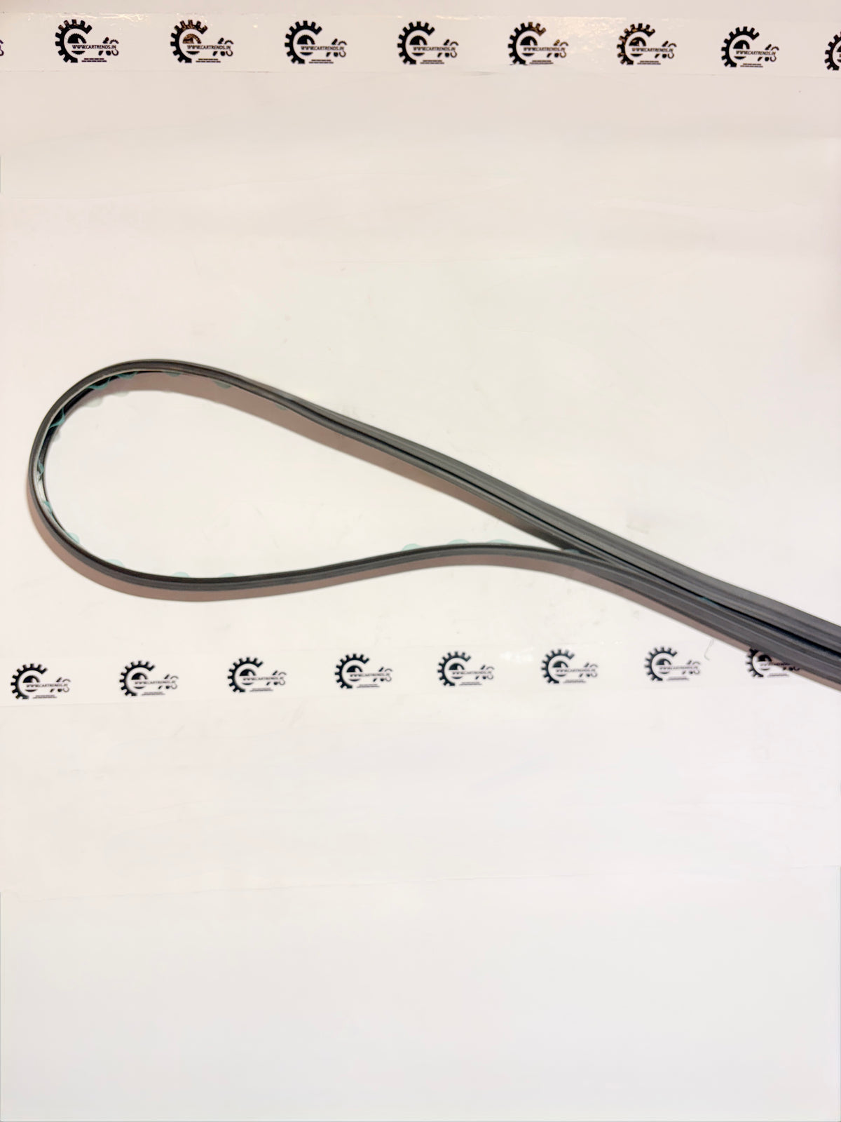 Honda upper windshield molding part 73150T08K00, black plastic trim for front windshield repair or replacement.