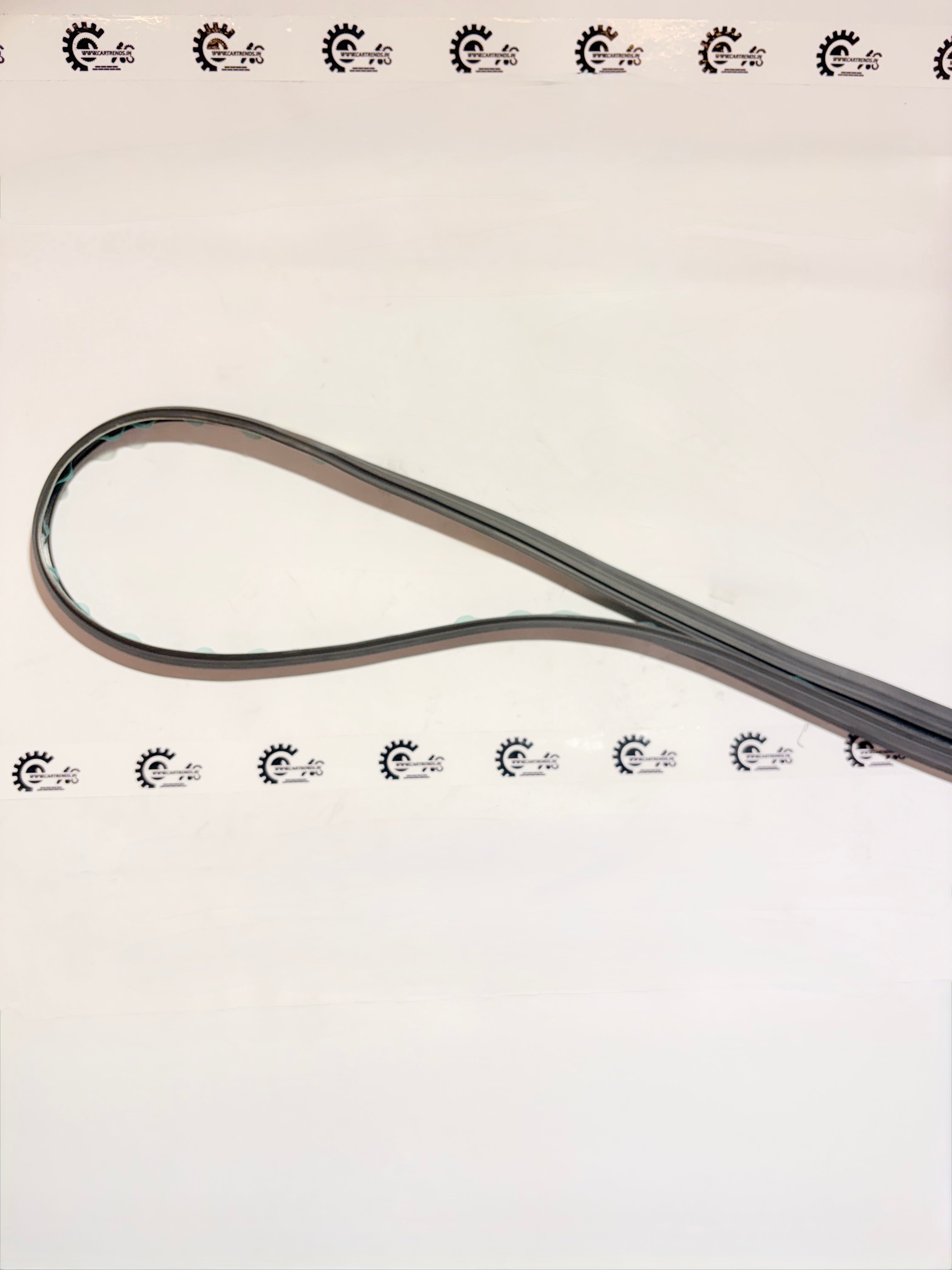 Honda upper windshield molding part 73150T08K00, black plastic trim for front windshield repair or replacement.