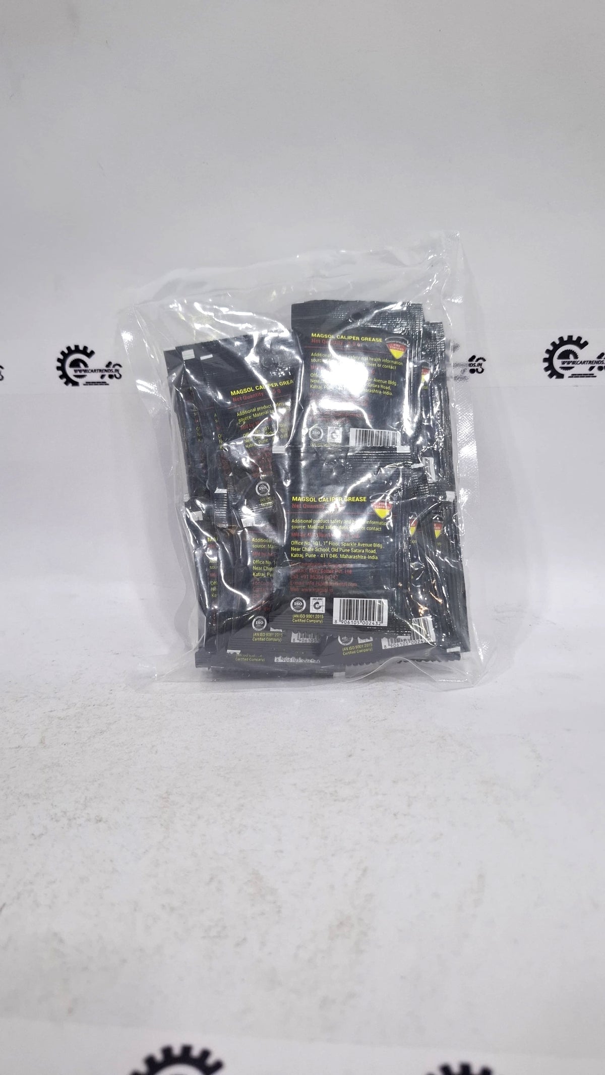 Magsol caliper grease Magsol caliper grease - Back view