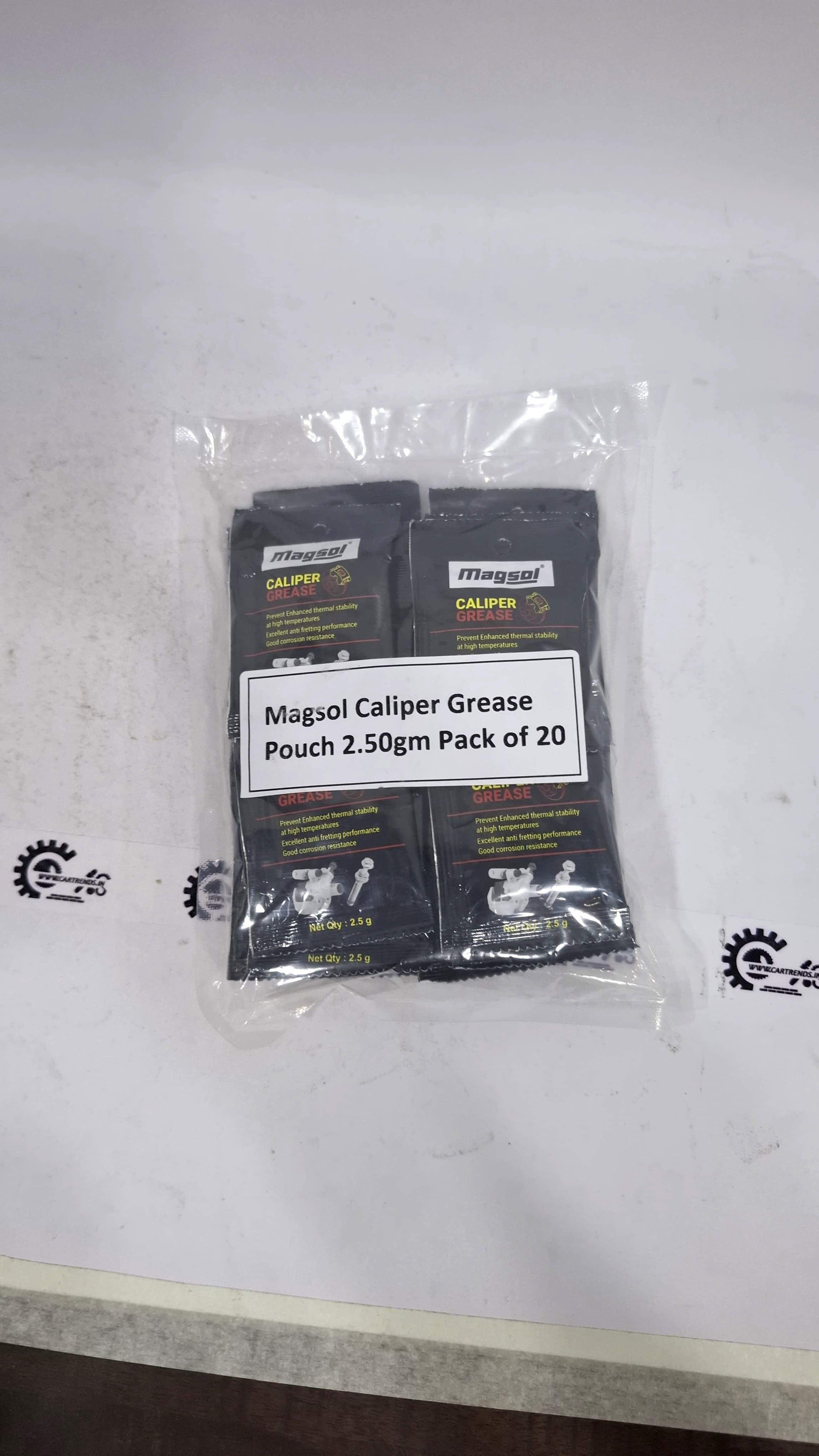 Magsol caliper grease Magsol caliper grease - Left view