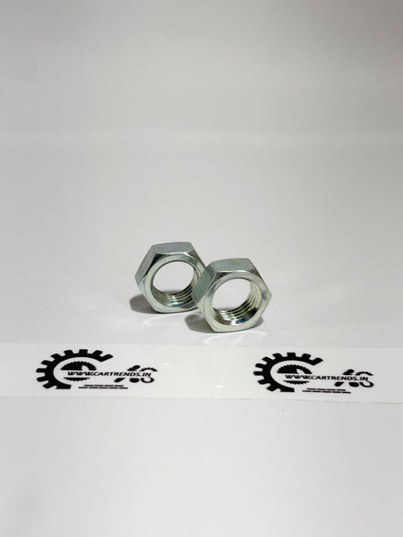 Honda NUT HEX 14MM model 91411S84A01, close-up of the metal hex nut for automotive use.