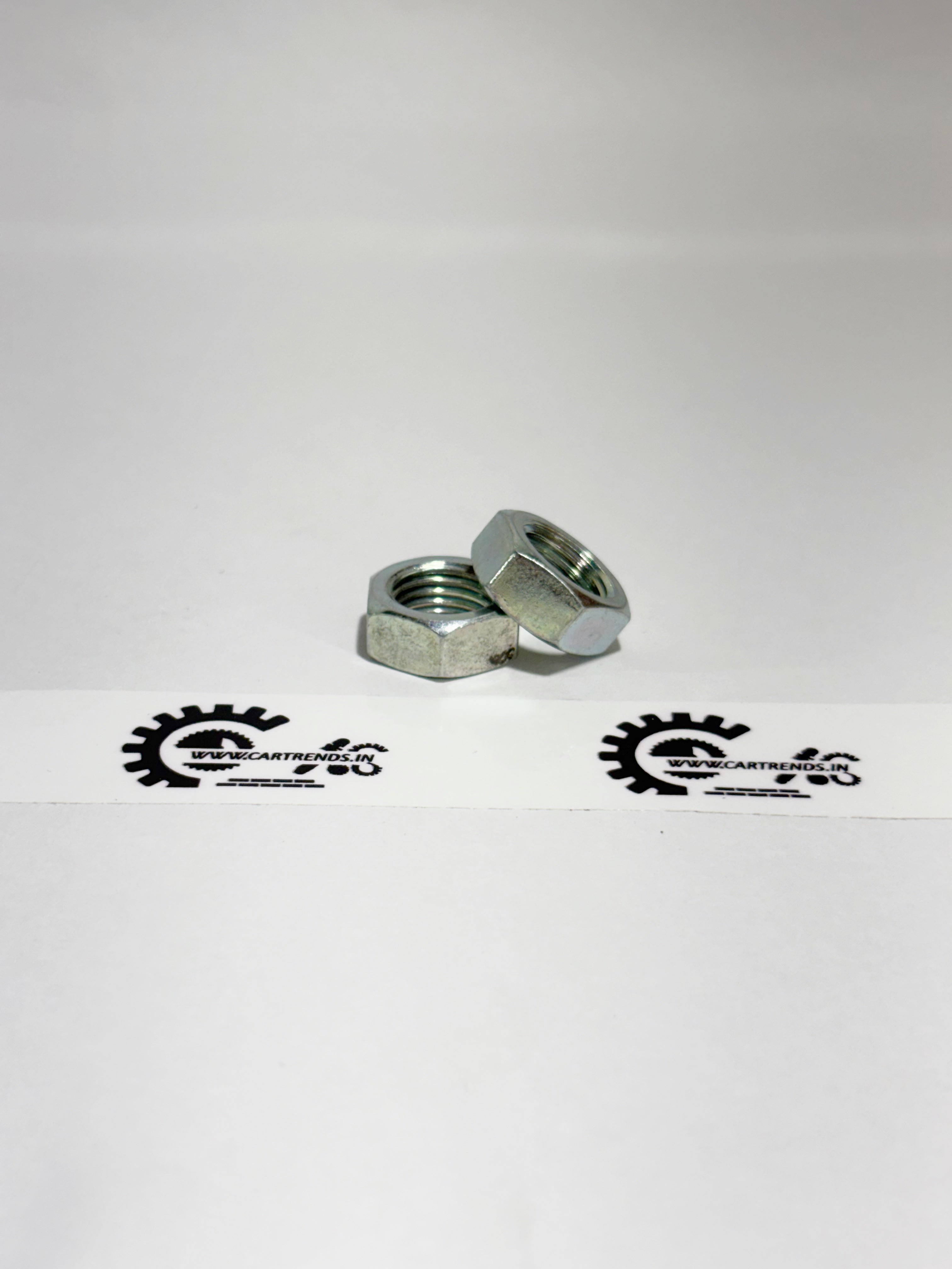 Honda hex nut 14mm size, part number 91411S84A01, shown in a close-up view of the left side.
