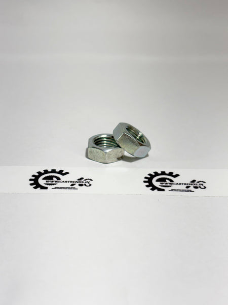 Honda hex nut 14mm size, part number 91411S84A01, shown in a close-up view of the left side.