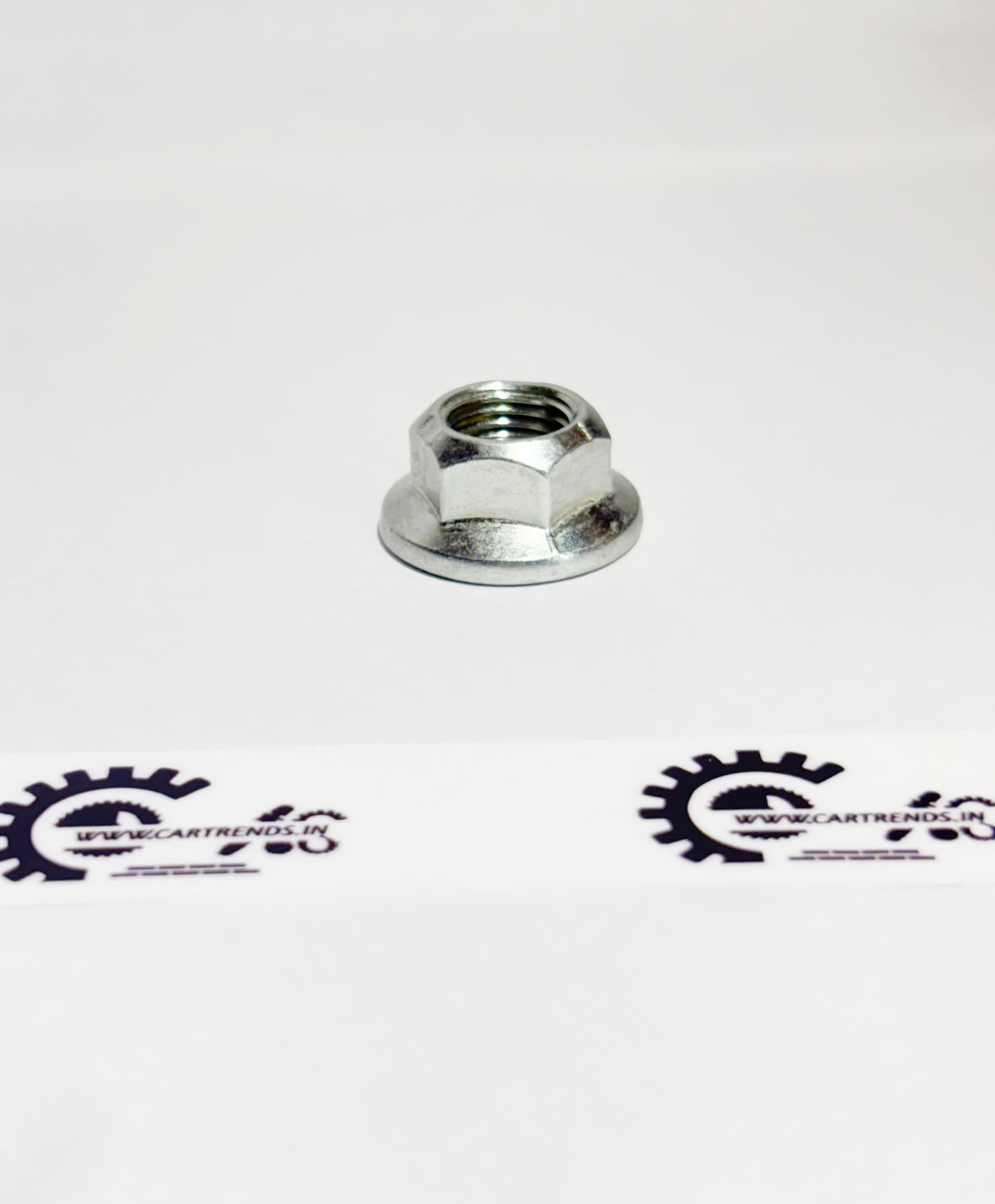 Honda nut self lock 14mm W model 90213SMA003, showing the front view of the locking nut for automotive use.