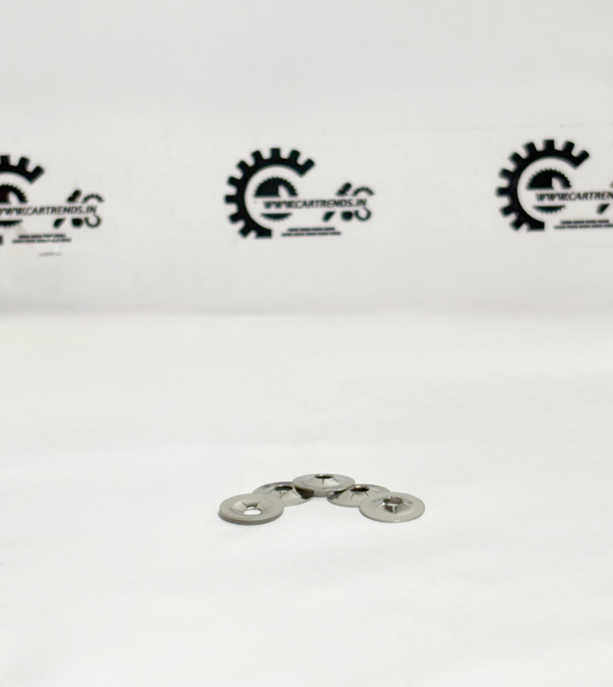 Honda push nut 3mm model 90301ST0003 shown from the back, designed for securing components in automotive applications.