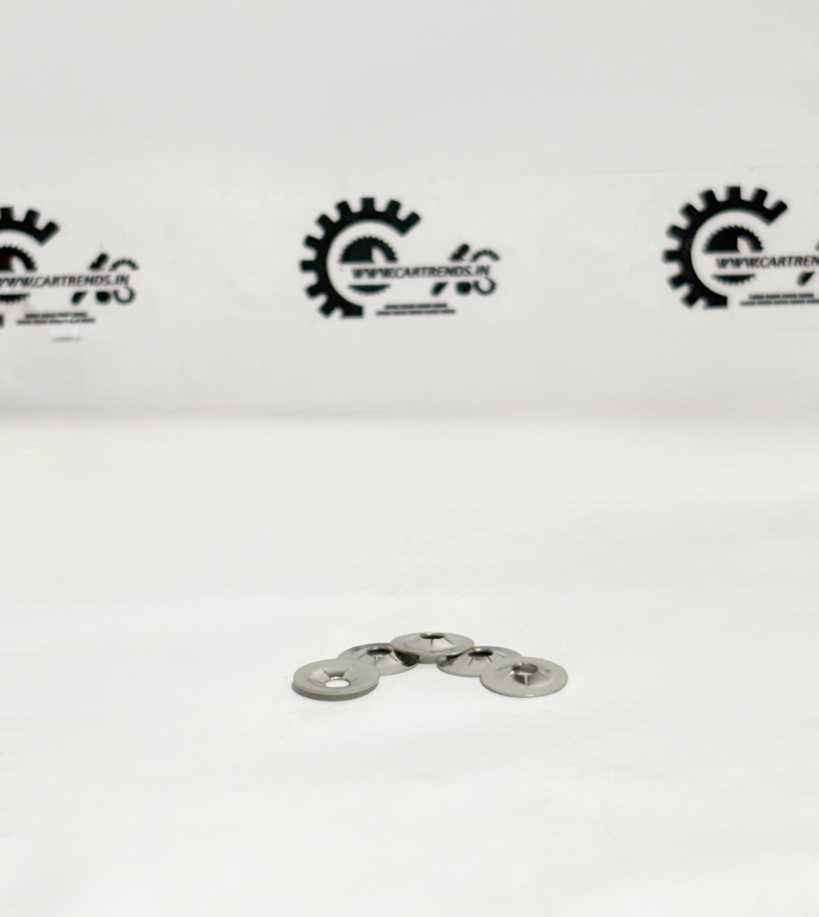 Honda push nut 3mm model 90301ST0003 shown from the back, designed for securing components in automotive applications.
