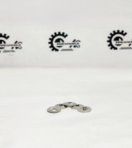 Honda push nut 3mm model 90301ST0003 shown from the back, designed for securing components in automotive applications.