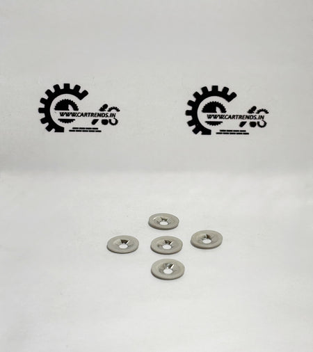 Honda push nut 3mm, model 90301ST0003, shown attached to a component, used for securing parts in Honda vehicles.