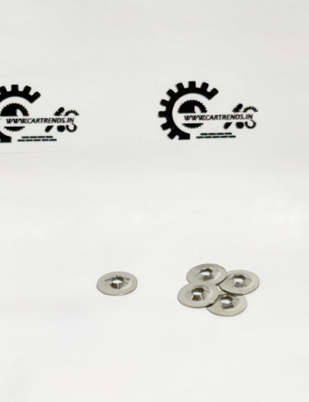 Honda Push Nut 3mm, part number 90301ST0003, shown on the left side, designed for secure fastening in automotive applications.