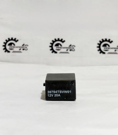 Honda relay assembly ISO 39794TSVW01, micro relay unit with multiple connection terminals, viewed from the left side.