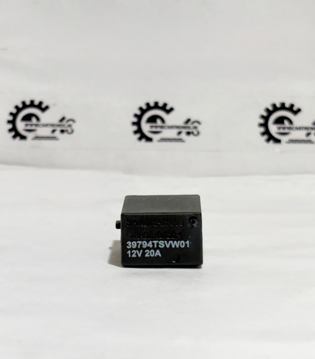 Honda micro relay assembly ISO 39794TSVW01, showing the compact relay with metal and plastic components.