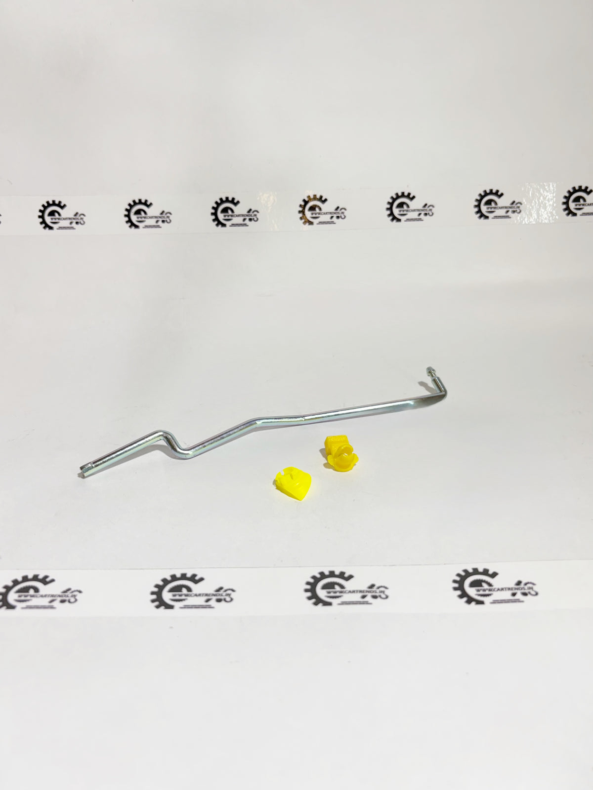 Honda door rod set L front for model 72153T9A305, shown from the back view.