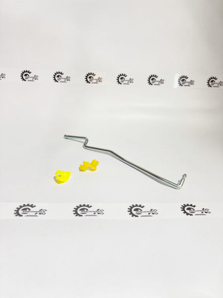 Honda door lock rod set for front left door, part 72153T9A305, showing the metal linkage component.