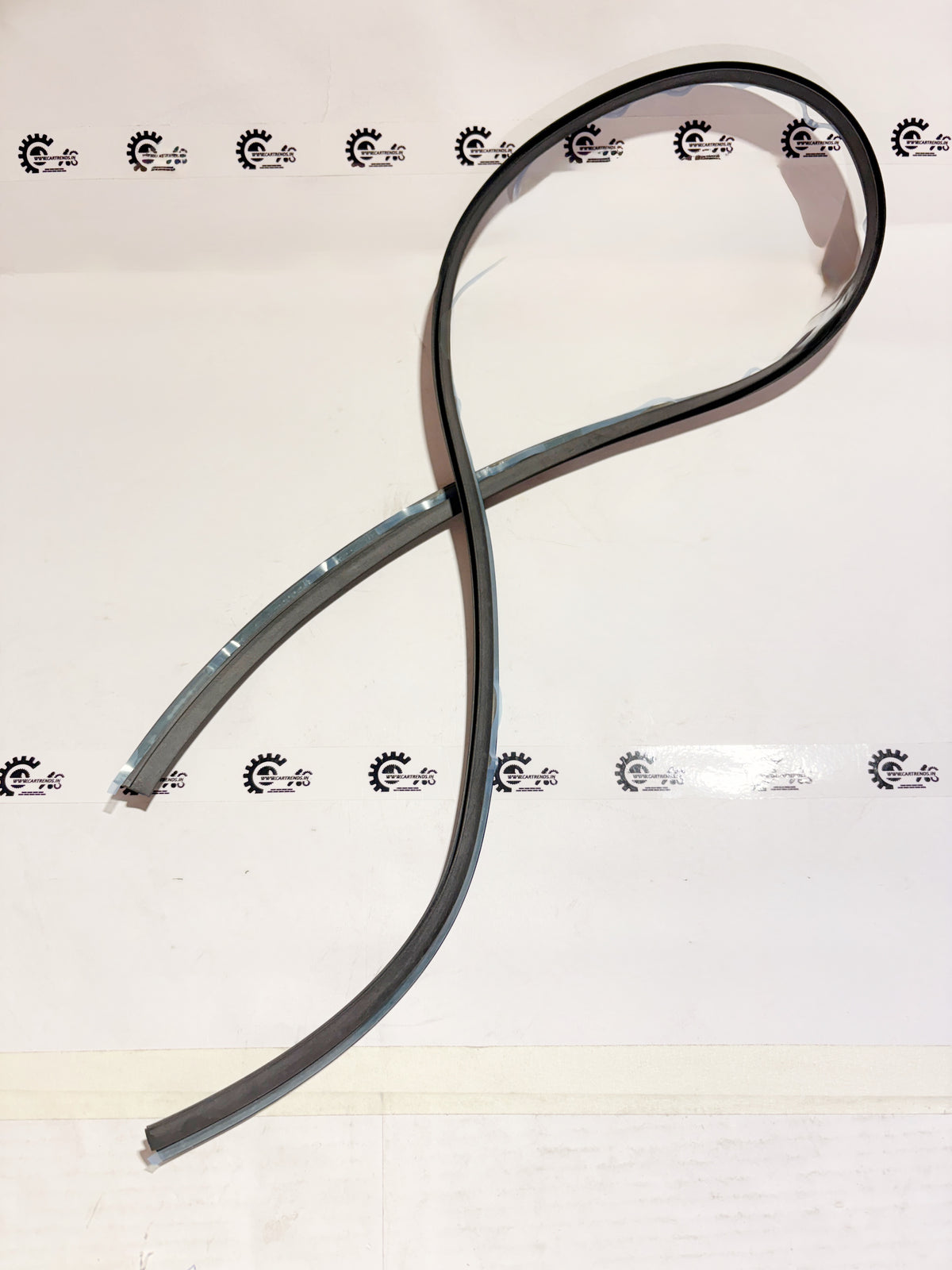 Honda rubber wash guard dam, part number 73227T08K00, shown from the back view, designed for engine protection.