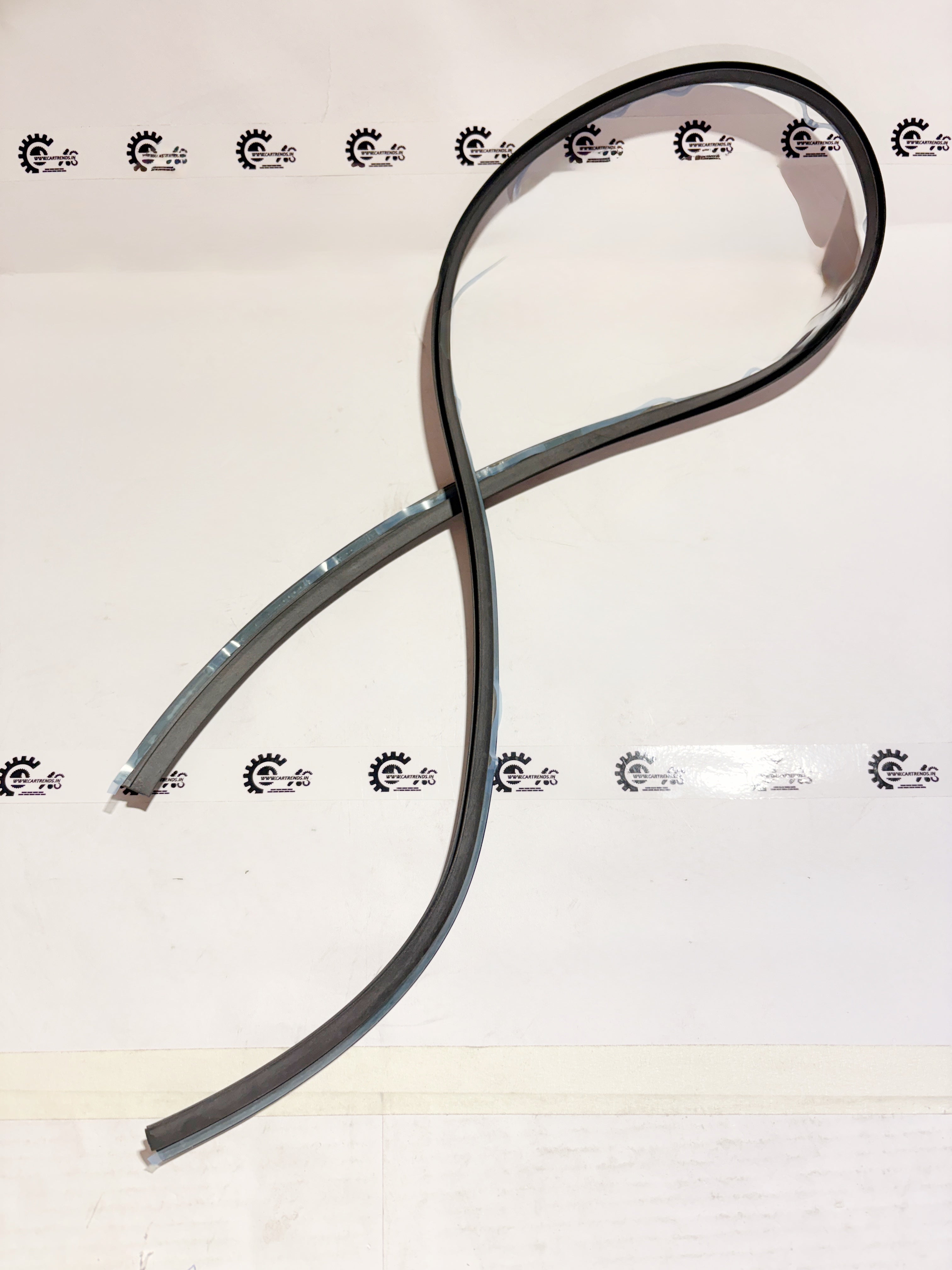 Honda rubber wash guard dam, part number 73227T08K00, shown from the back view, designed for engine protection.
