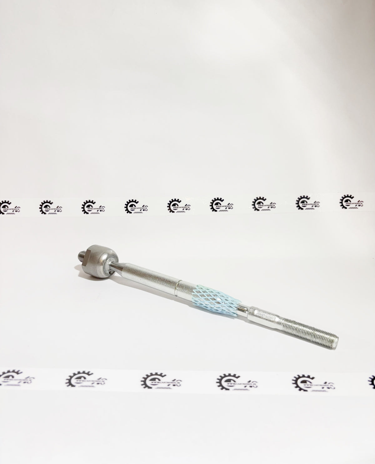 AUTOKOI Rack End Assembly for Toyota Innova and Fortuner, model KTMF4007, showing the rear view of the vehicle's rack end component.
