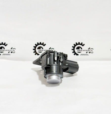Honda parking sensor assembly with clip, shown from the left side, designed for accurate parking assistance.