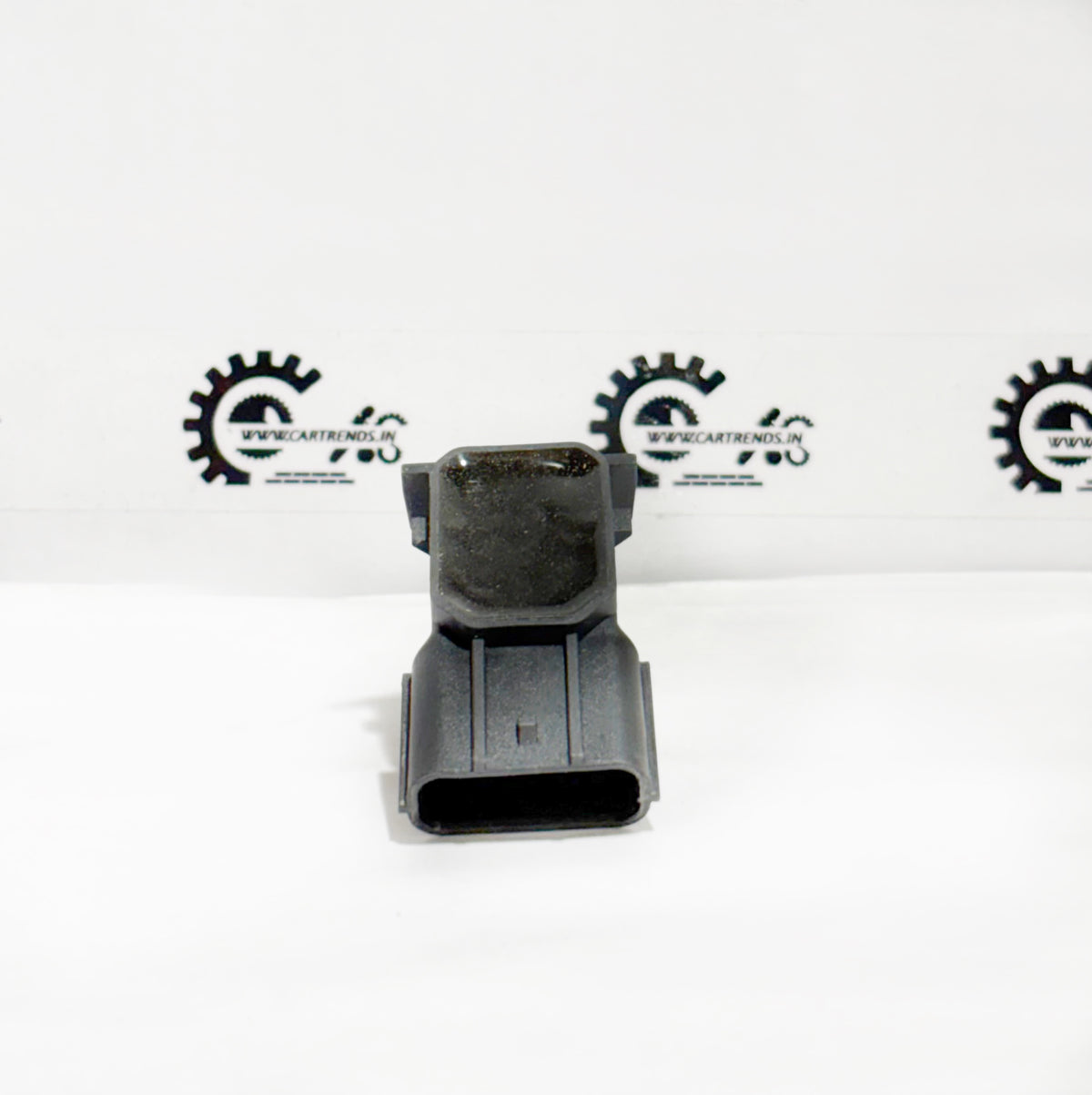 Honda SENSOR AS*YR604M* 39680TSVW11ZA sensor shown from the left side, designed for precise vehicle sensing and safety.