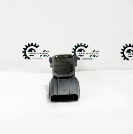 Honda SENSOR AS*YR604M* 39680TSVW11ZA sensor shown from the left side, designed for precise vehicle sensing and safety.