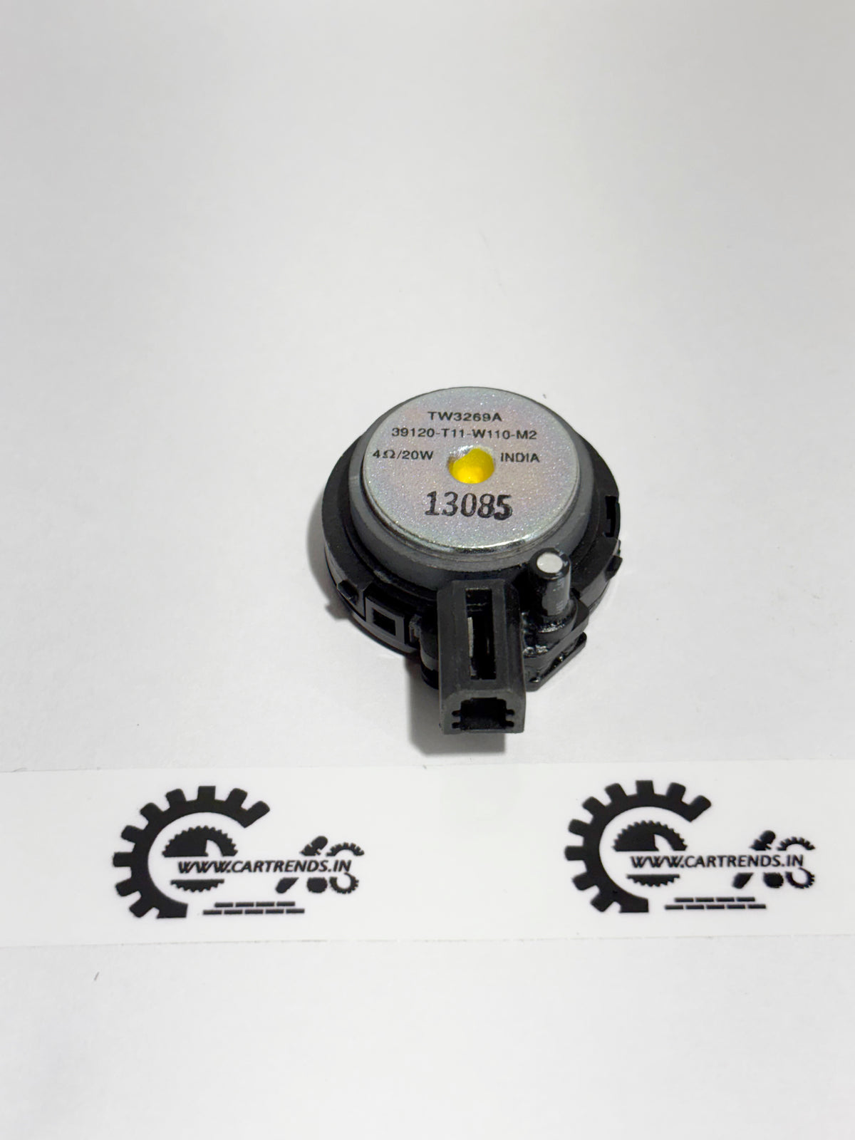 Honda tweeter speaker assembly 39120T11W11 for left side vehicle audio system, compact and high-quality car speaker component.