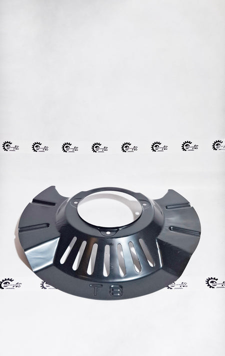 Honda splash guard or cord part 45255T86K00, shown from the back, designed to protect vehicle components from debris and water.