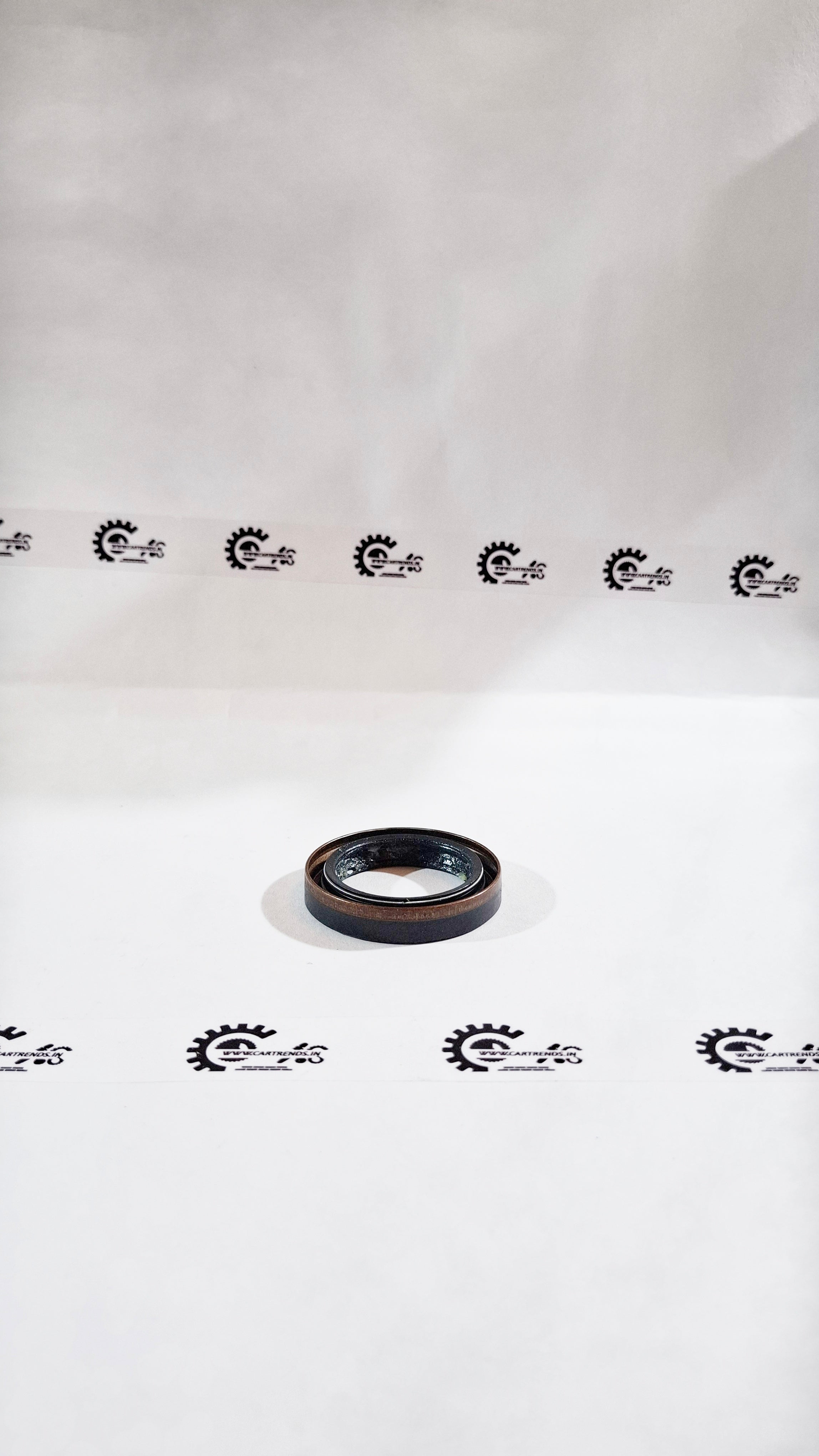 CarTrends Axel Seal EcoSport XS6R3K169CA spare part, front view of rubber seal for Ford EcoSport vehicle.