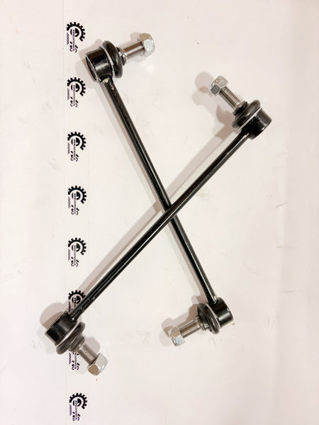 AUTOKOI front stabilizer link set for Hyundai, showing the stabilizer links with mounting hardware in a close-up view.