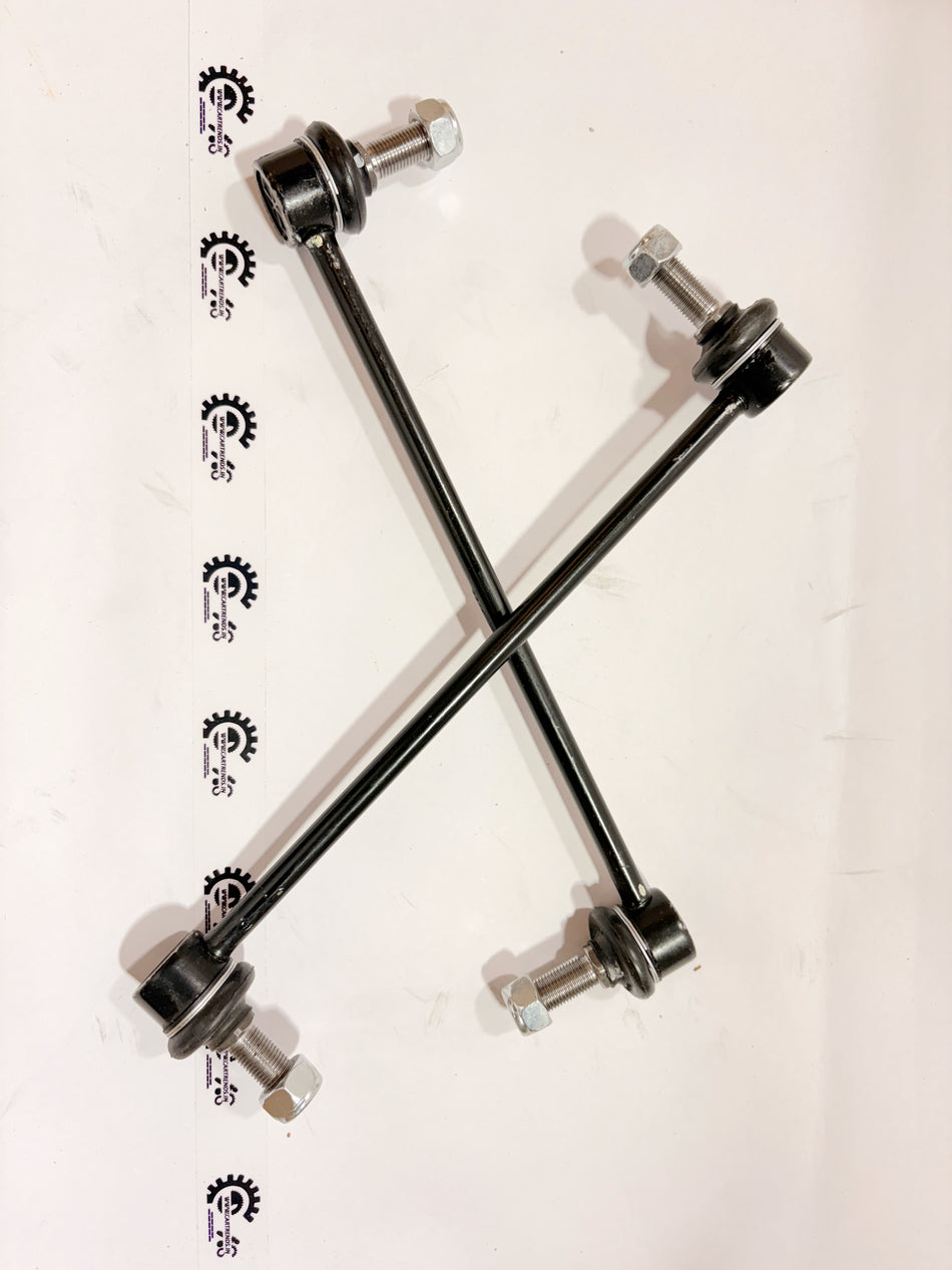 AUTOKOI front stabilizer link set for Hyundai, showing the stabilizer links with mounting hardware in a close-up view.