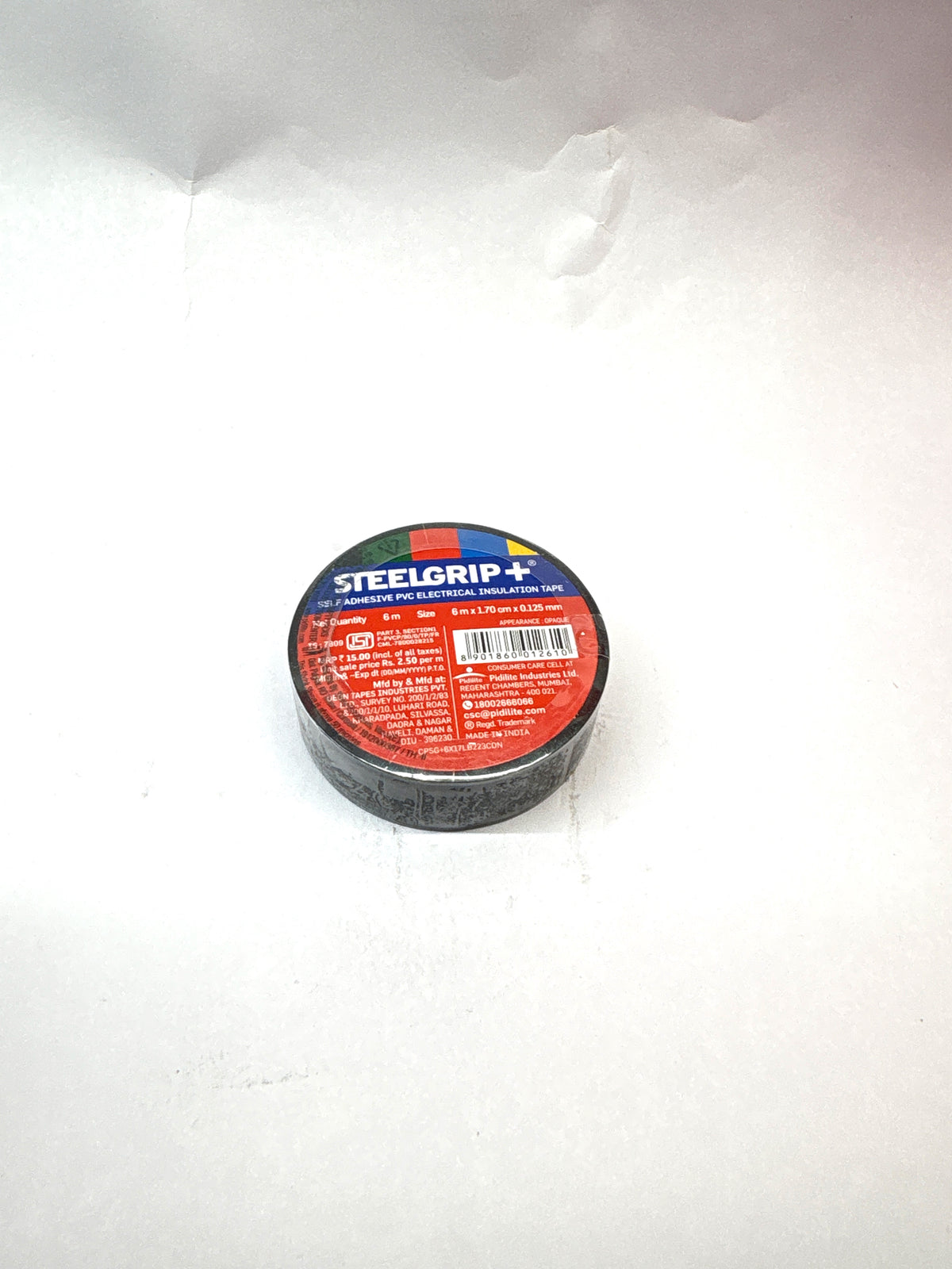 PIDILITE STEELGRIP 1 70 CM X 6 M X0 125MM BLK FTG805790105P2P  FTG805790105P2P FTG805790105P2P - Left view