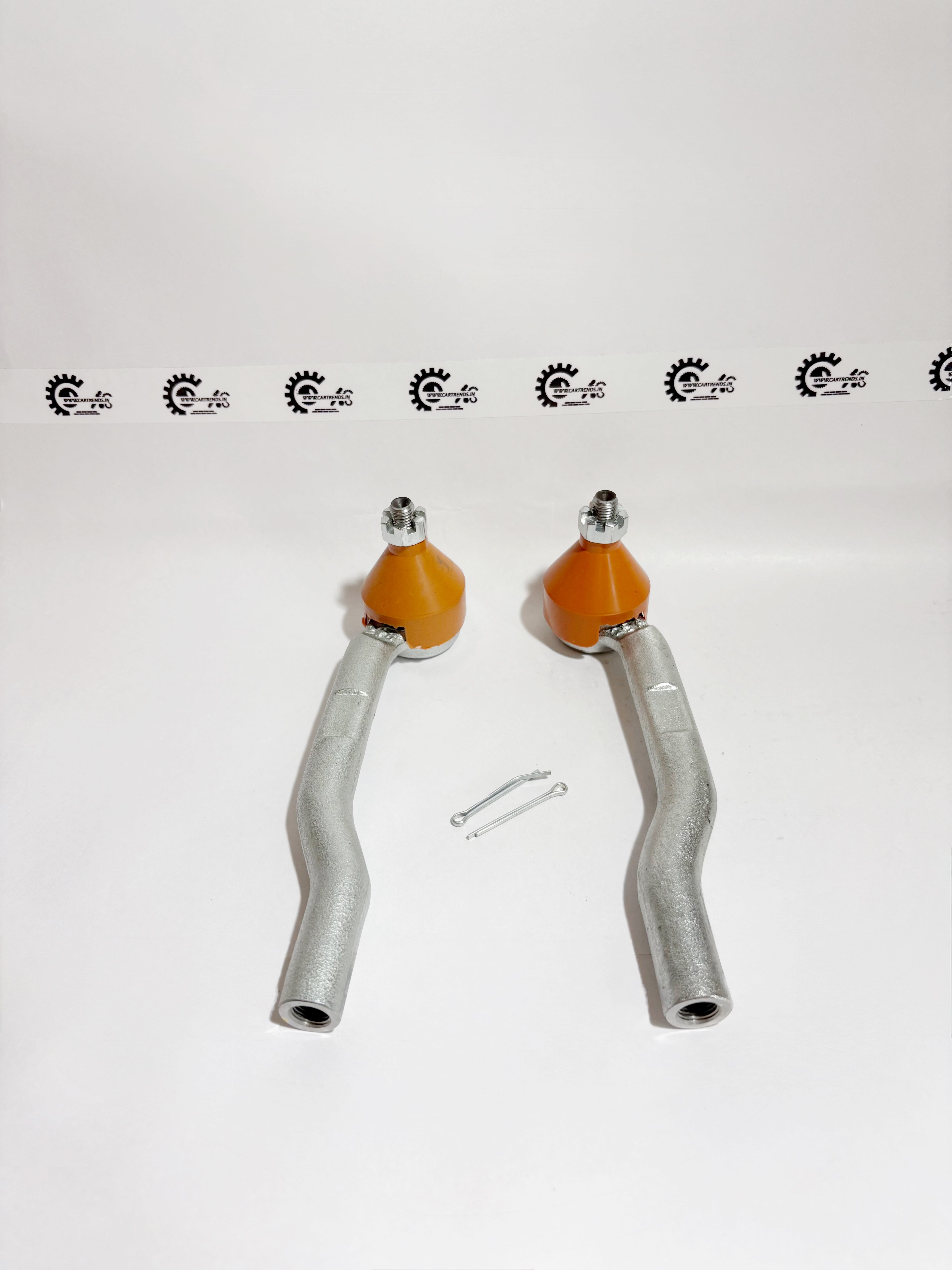 AUTOKOI pair of tie rod end assemblies for Honda City T3, showing left steering ball joint with black metal finish.