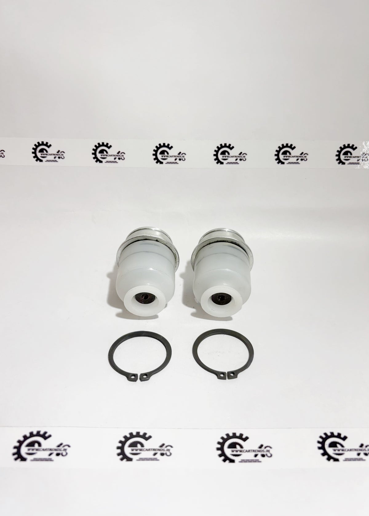 AUTOKOI suspension ball joint assembly set KTAF10081 for Tata, showing the durable metal ball joint components and mounting points.