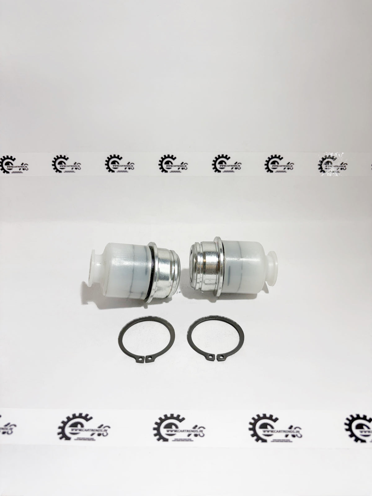 AUTOKOI suspension ball joint assembly set KTAF10081 for Tata vehicles, showing a close-up of the left side suspension ball joint.